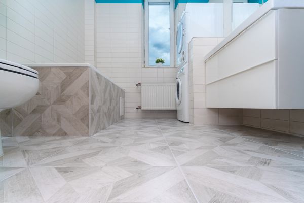 Bathroom Floor Remodeling in Evanston