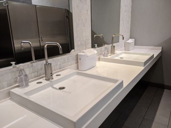 Office Bathroom Renovation in Evanston